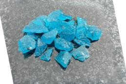 Turquoise chippings